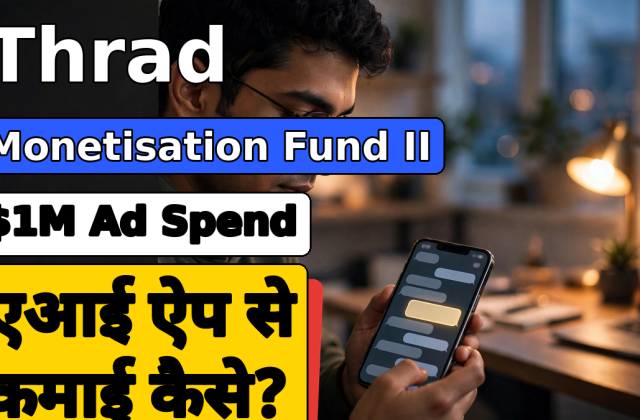 AI ऐप से पैसे कैसे कमाएं: Thrad का $1 मिलियन फंड