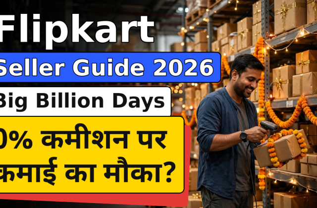 Flipkart Seller Kaise Bane: Big Billion Days 2026 में कमाई का पूरा Guide