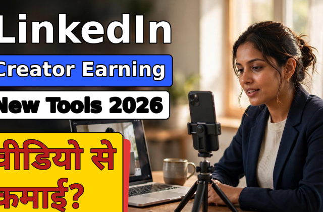 LinkedIn से पैसे कैसे कमाएं (2026): In-Stream Ads, Paid Advice Sessions और नए Creator Tools की पूरी सच्चाई